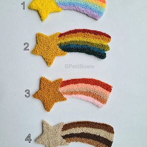 Choice of 3 colours; Shooting star wall hanging