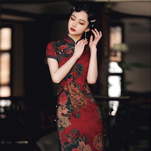 Cheongsam prom shop dress