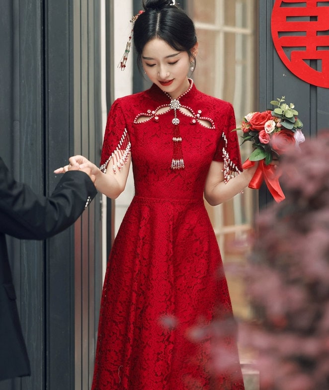 chinese dress ladies Chinese Wedding Dress main image 0