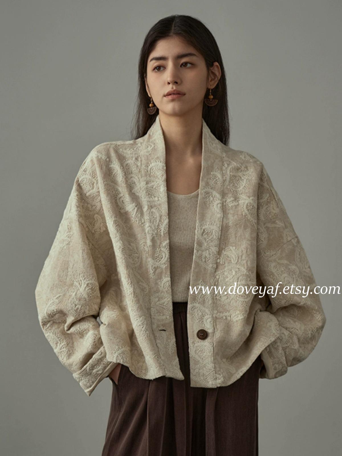 【⭐︎CHANEL⭐︎】ビーバーテールジャケット＆ロングジョンセット CHANEL（シャネル）ノーカラージャケット 紺 サイズ:34(XXS位