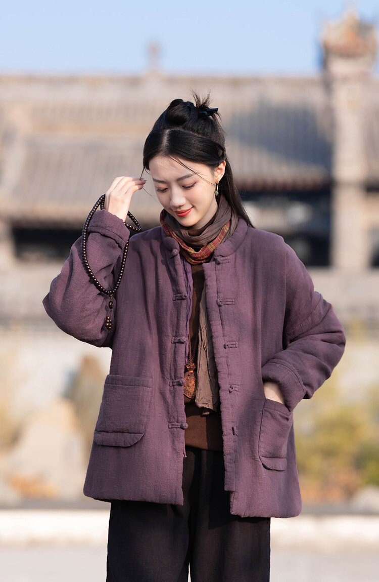 CNY China Loose Cotton Jacket Warm Pad Coat, Winter/spring CNY China Loose Cotton Jacket Warm Pad Coat, Winter/spring