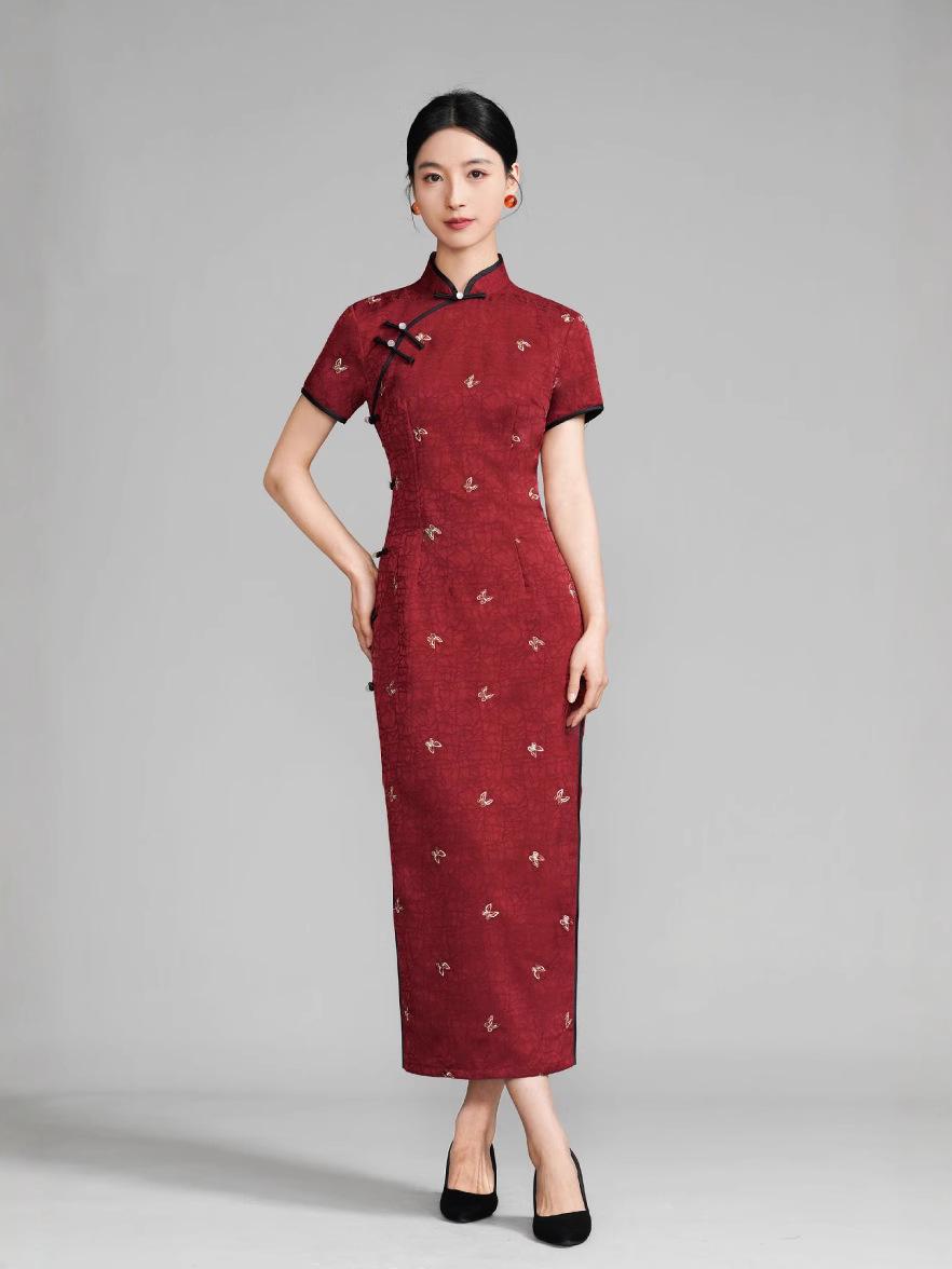 Doveyaf Traditional Chinese Ming Guo Spring Qipao, Tang Cultural Qipao ...