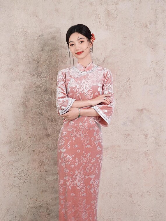 open lace back dress Chinese Hanfu Dress main image 1