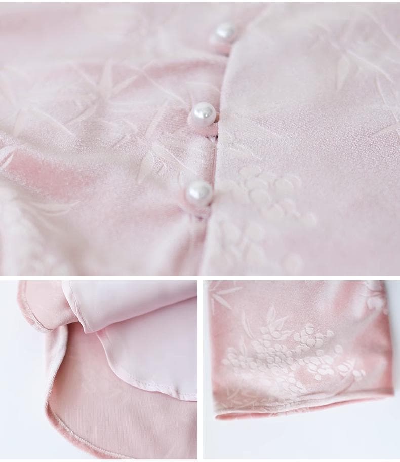 Traditional Cut Autumn China Cheongsam Top Chinese Tang Traditional Cut Autumn China Cheongsam Top Chinese Tang