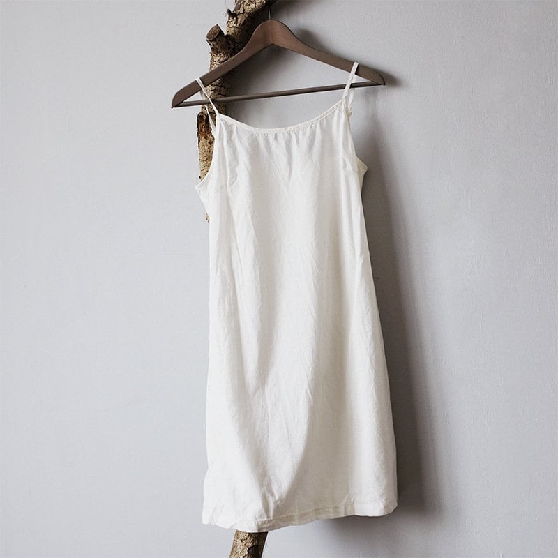 white christmas dresses Cotton Slip 100% Cotton Fitted main image 1
