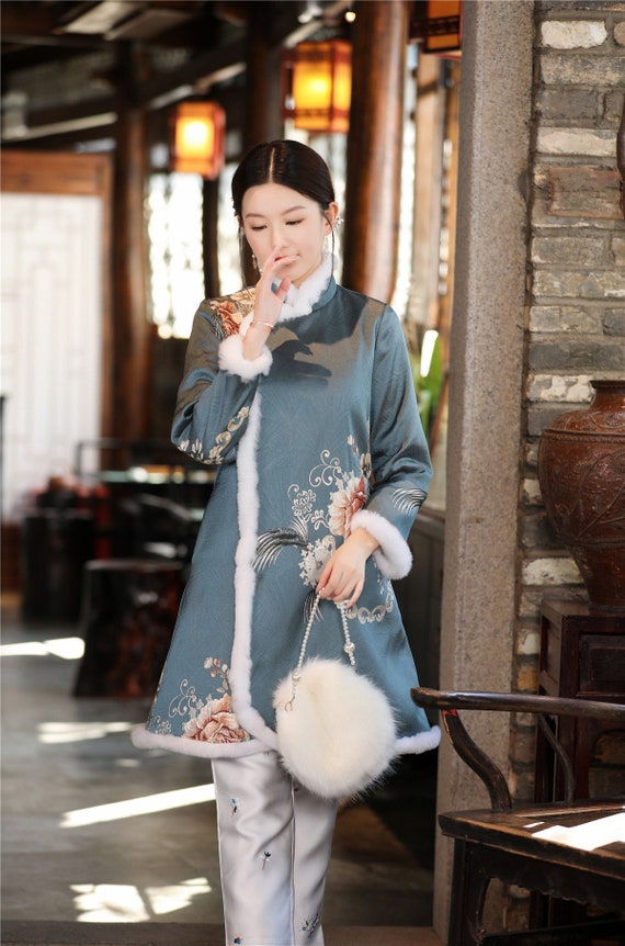 Traditional Chinese New Year Qipao Coat 