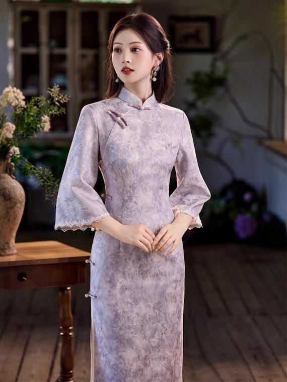 long sleeve mini dress mesh Maroon Floral Flocked Mesh Long Sleeve Mini Dress