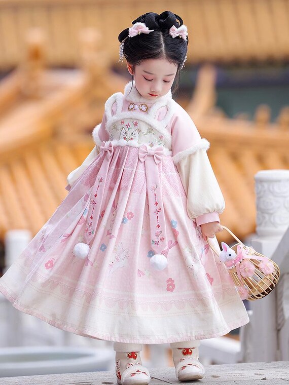navy blue dress for baby girl Women's Traditional Chinese Hanfu Song Dynasty Hanfu Dress main image 1