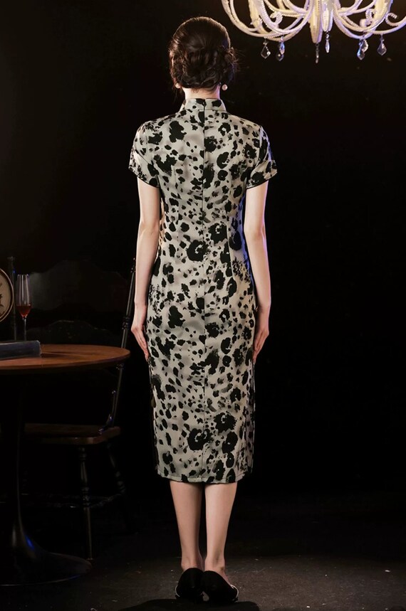 New Summer Classic Leopard Pattern Chinese Cheong… - image 10