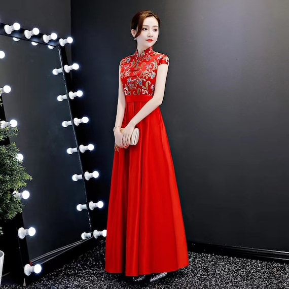 michelle high slit dress Michelle High-Slit Formal Dress