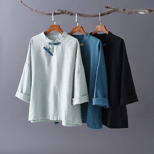 China Tang Suit Girl's Top Shirt, Modern Chinese Hanfu Style