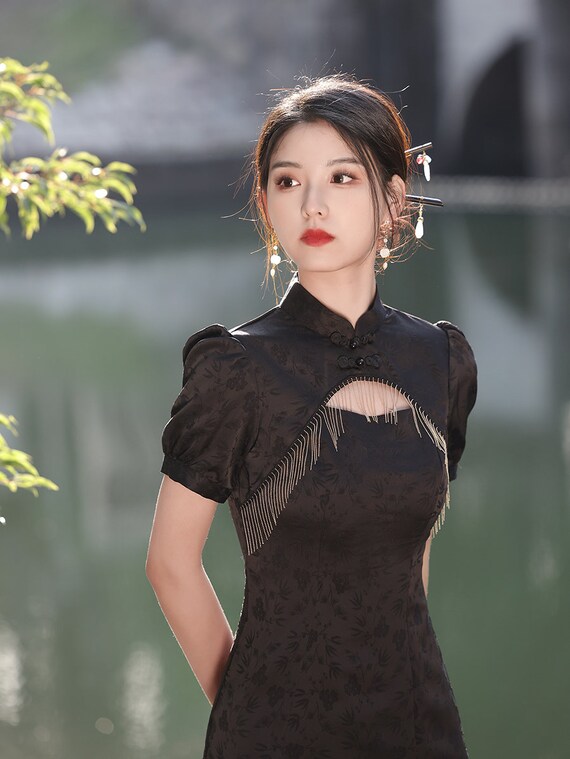 Modern chinese dress designs hot sale