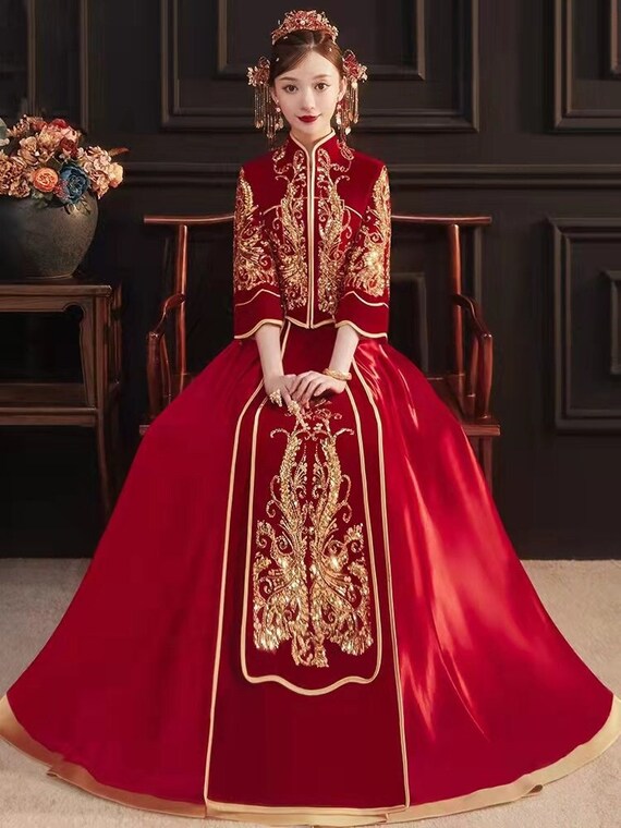 BAIWOVIS Ventaglio Rotondo Da Sposa Cinese, Tradizionale Con Fiori, Piccioncini E Nappe, Accessorio Per Matrimonio, Bouquet Alternativo Per Hanfu E Abiti Occidentali