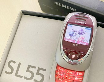 Siemens SL55 Rosso Rubino – Nuovo – Confezione originale – Set completo