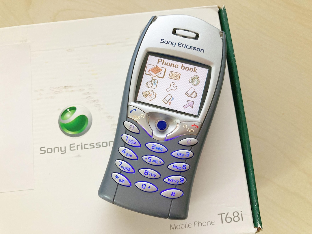 Sony Ericsson Razor Sony Ericsson T68i - With Original Box - Ericsson T68 - Etsy