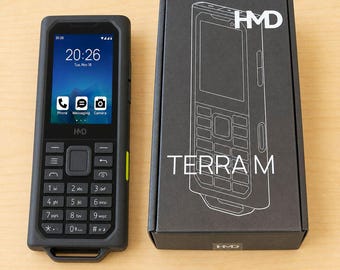 HMD Terra M – Rugged (Nokia Licensed) Feature Phone - New – 4G – Wi-Fi