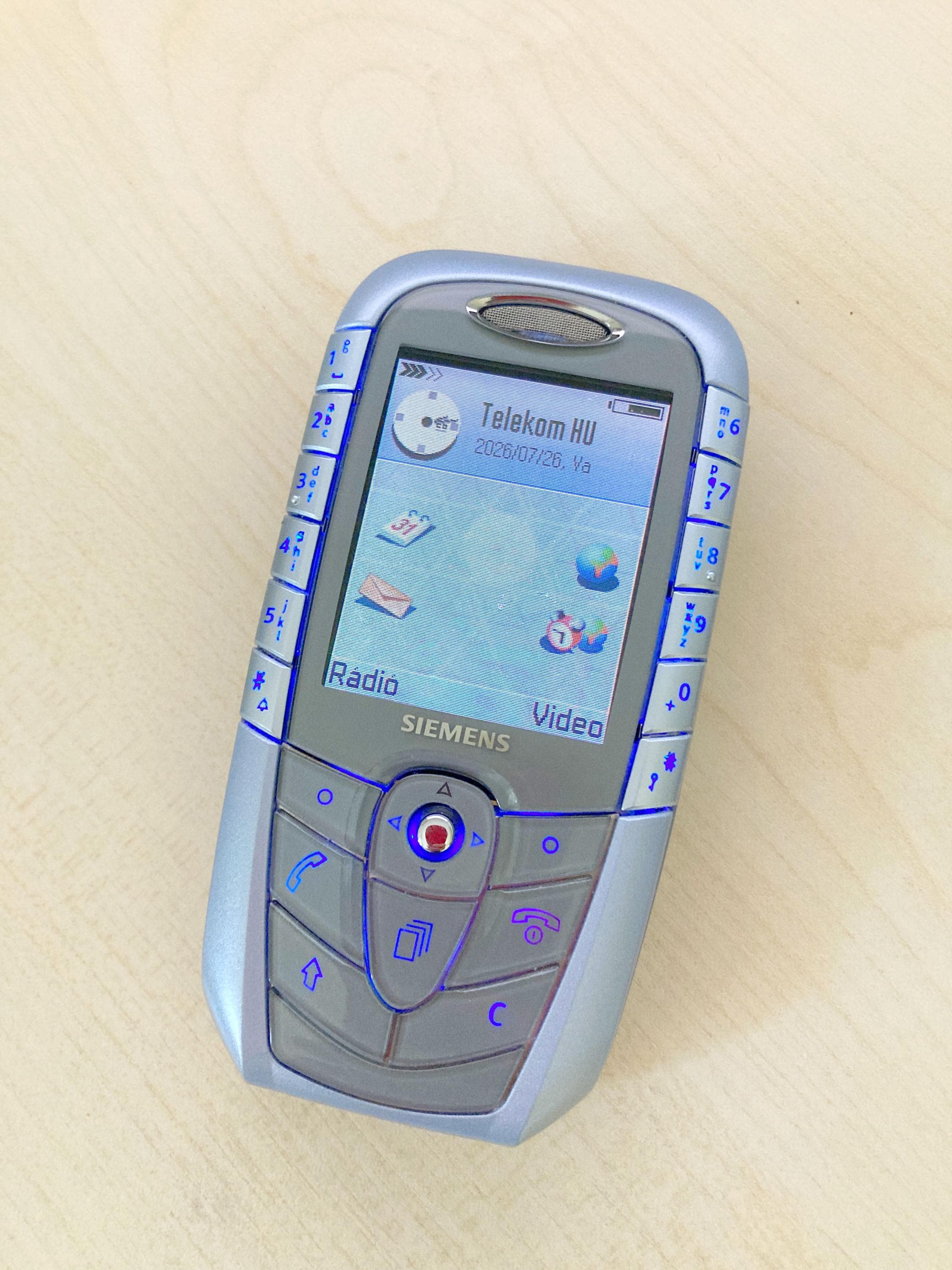 Siemens SX1 - Symbian Phone - Ice Blue - Unlocked - Etsy