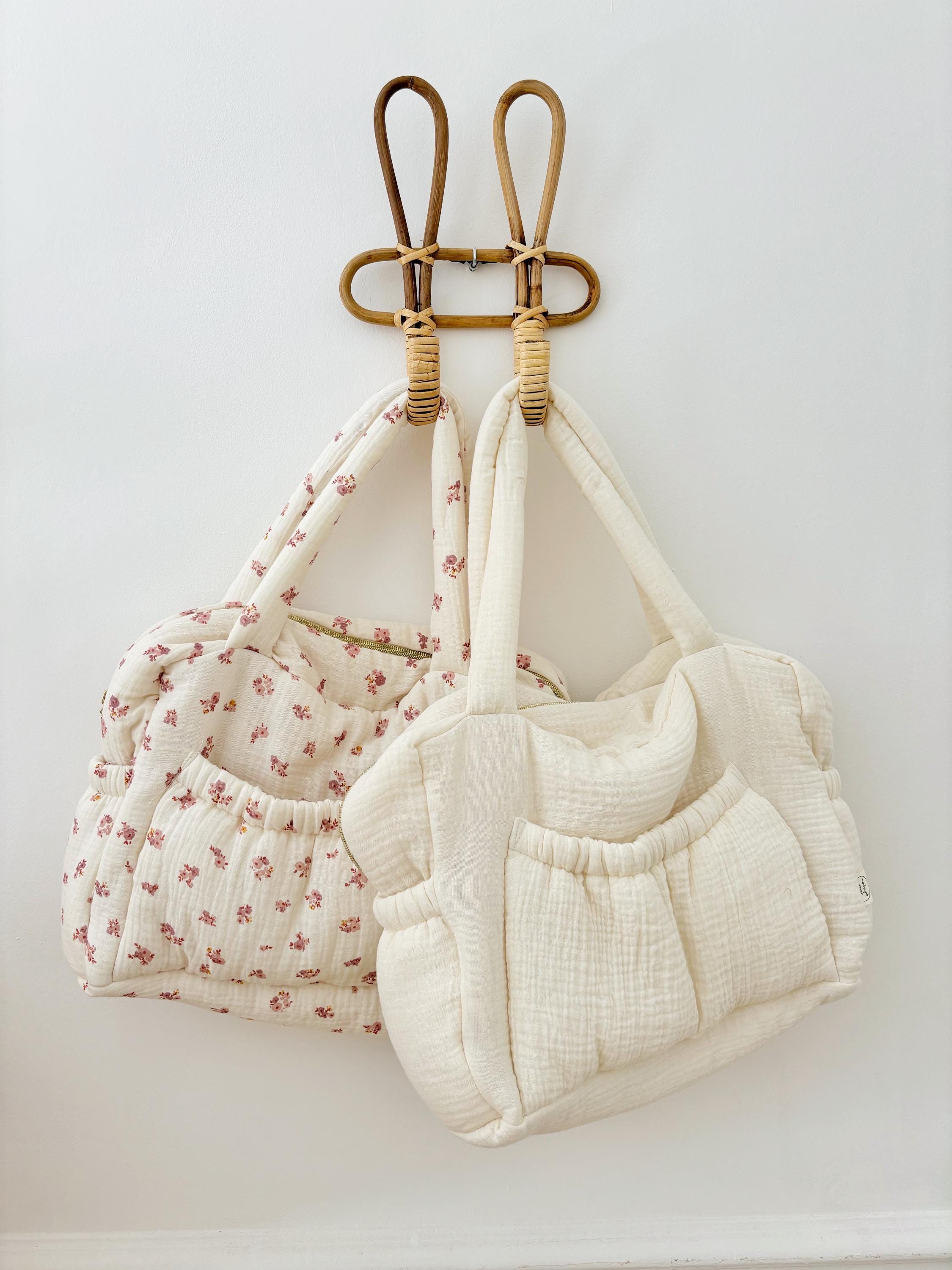 Cotton gauze diaper bag