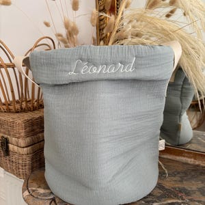 Personalisierter Baby-Aufbewahrungskorb, Kinderspielzeugtasche