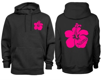 Personalised Surf Flower Hoodie P3