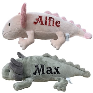 Personalised Axolotl Soft Toy