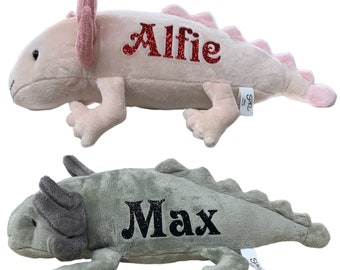 Personalised Axolotl Soft Toy