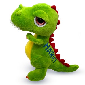 Personalised T-Rex Dinosaur Soft Toy