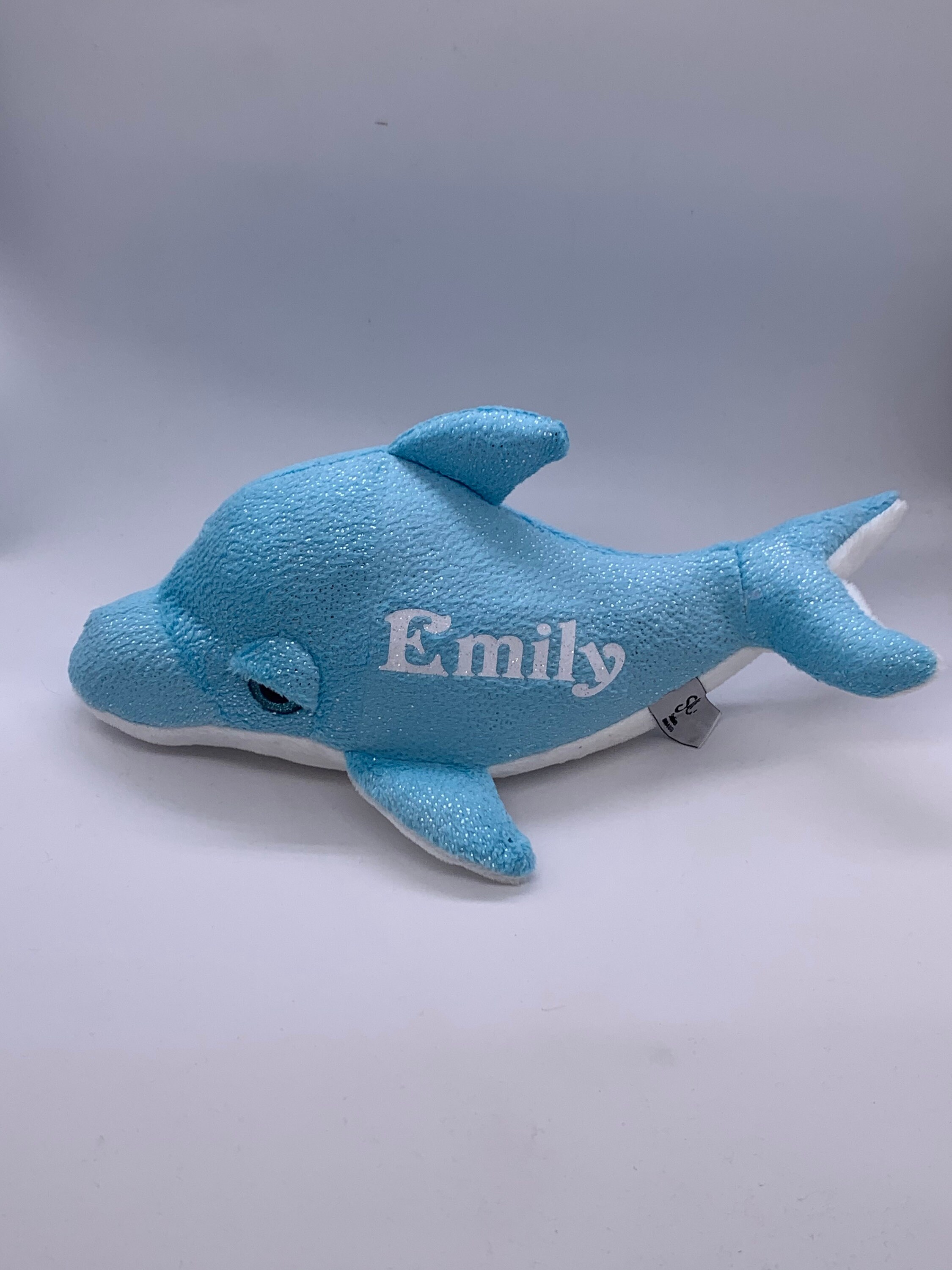 blue dolphin plush