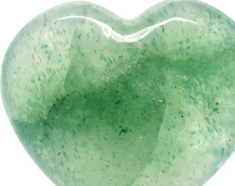 Translucent Clear Green Idocrase / Vesuvianite Heart Polished 58mm 100g Natural Sparkling Collectible Gemstone Crystal Mineral Specimen