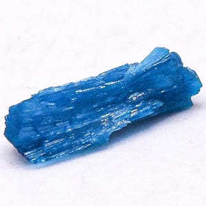 Blue Cavansite Columnar Flower Points Cluster Rough Natural Small 2 Carat 15mm Collectible Gemstone Crystal Mineral Décor Raw Specimen