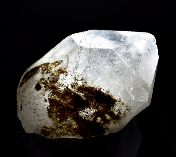 Clear quartz crystal point