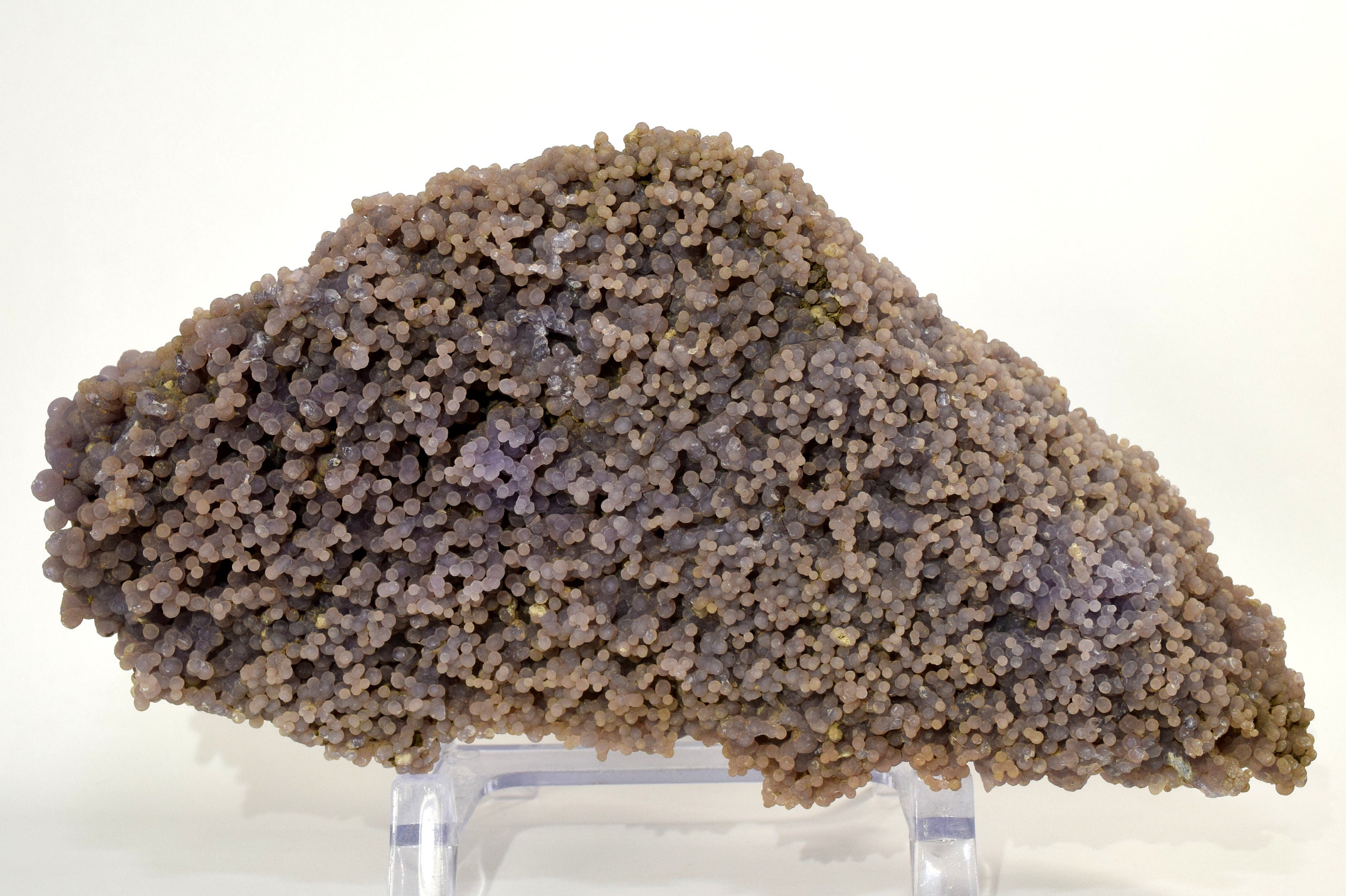 Superb Botryoidal Purple Grape Agate Cluster Big 209mm 2.3lbs! Natural ...