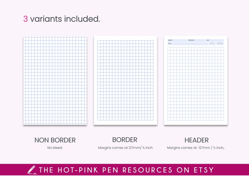 Printable Graph Paper Metric Graph Papers Digital Graph Etsy