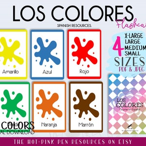 Kids Rainbow Crayon Gift, Spanish Colors Crayon Stix® Crayon Set, Solid  Color, Oversized Crayons, Learn Spanish, Bulk Crayons for Classroom 