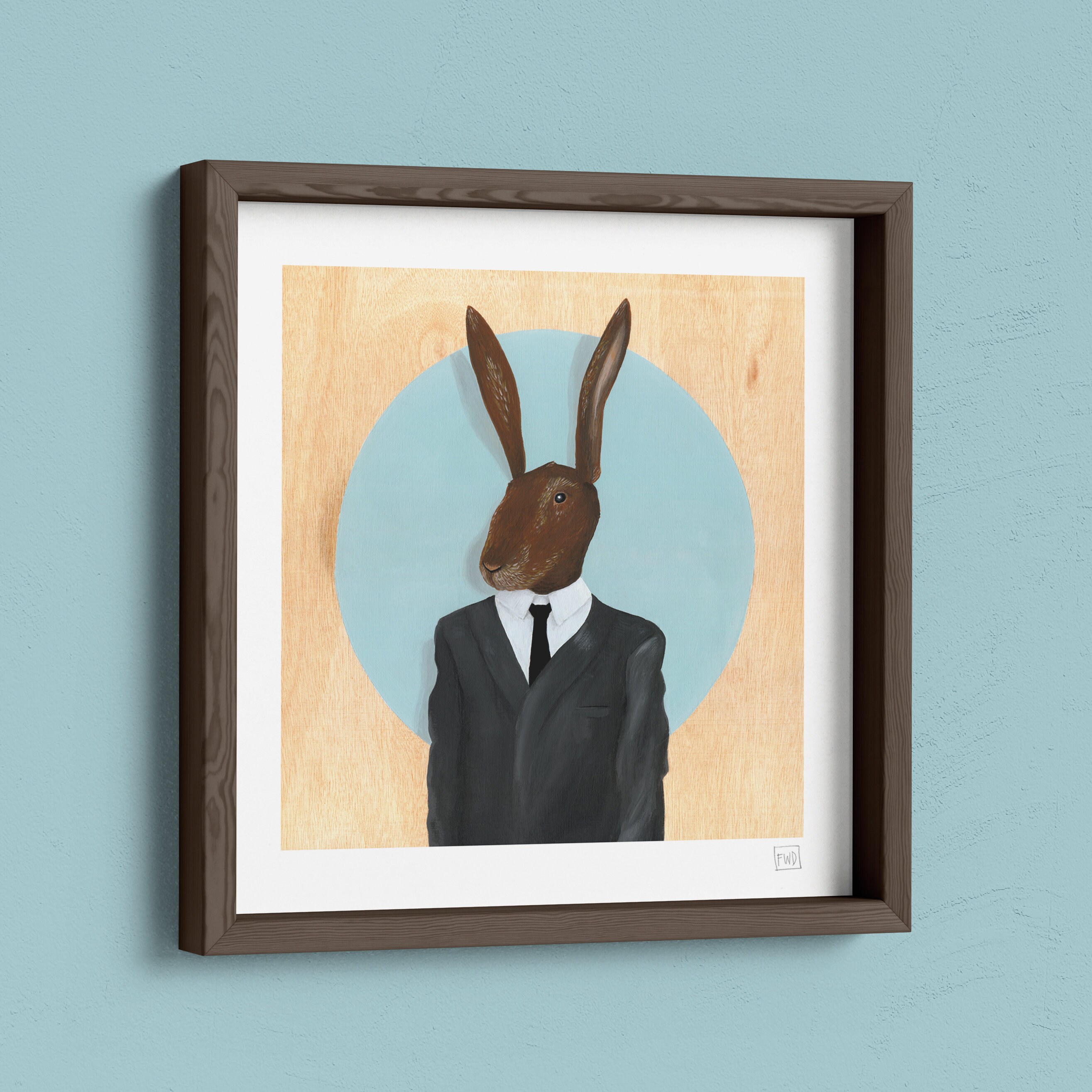 デヴィッド・リンチ - ウサギ - ファインアートプリント - Etsy 日本