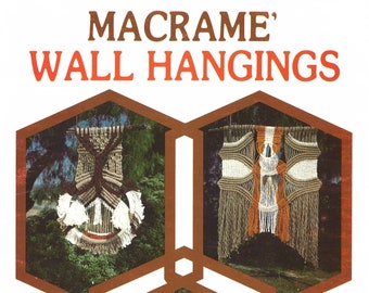 70s macrame pattern, Vintage macrame wall hangings, Vintage macrame patterns, 15 macrame patterns, Macrame Tutorial, Macrame wall hanging