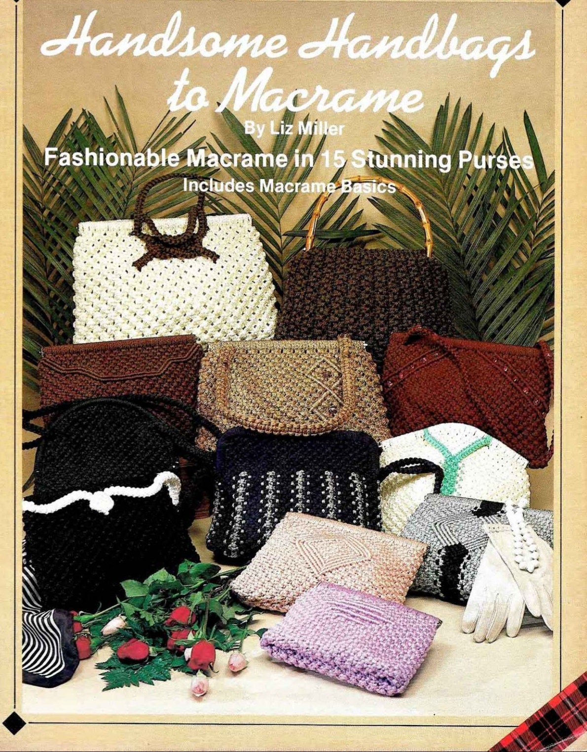 Buy Eileen 1970s Macrame Bags Design Handbag Designs Purse Patterns Bag  Purses Instruction Pattern Book 70s Vintage Retro PDF Online in India - Etsy