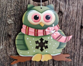 Wynter Owl Ornament