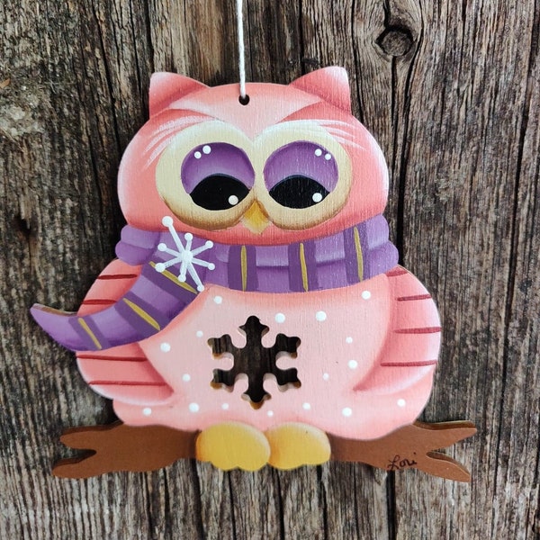Wynter Owl Ornament