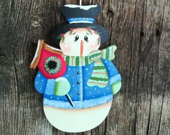 Holiday Trimmings Snowman
