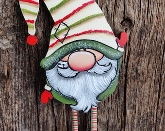 Gnome "Ace" tree ornament