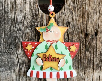 Sweet Believe Angel ornament