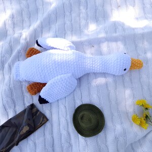 Crochet Goose no sew Pattern: Cowboy Amigurumi bird Plush Pattern image 13