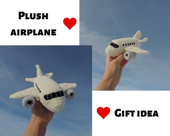 plush airplane toy
