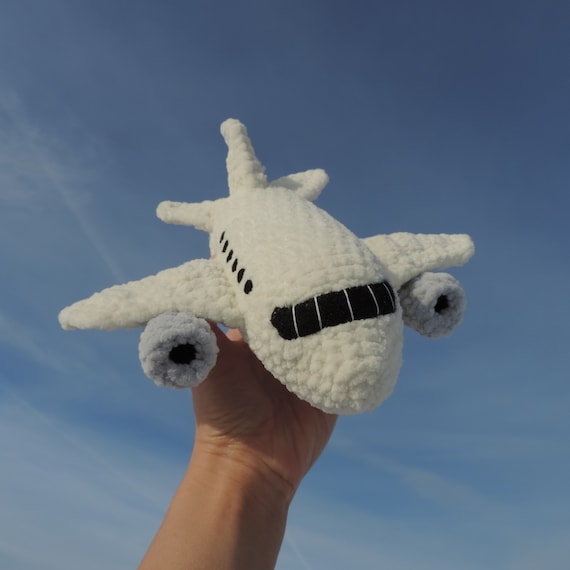 stuffed airplane baby toy