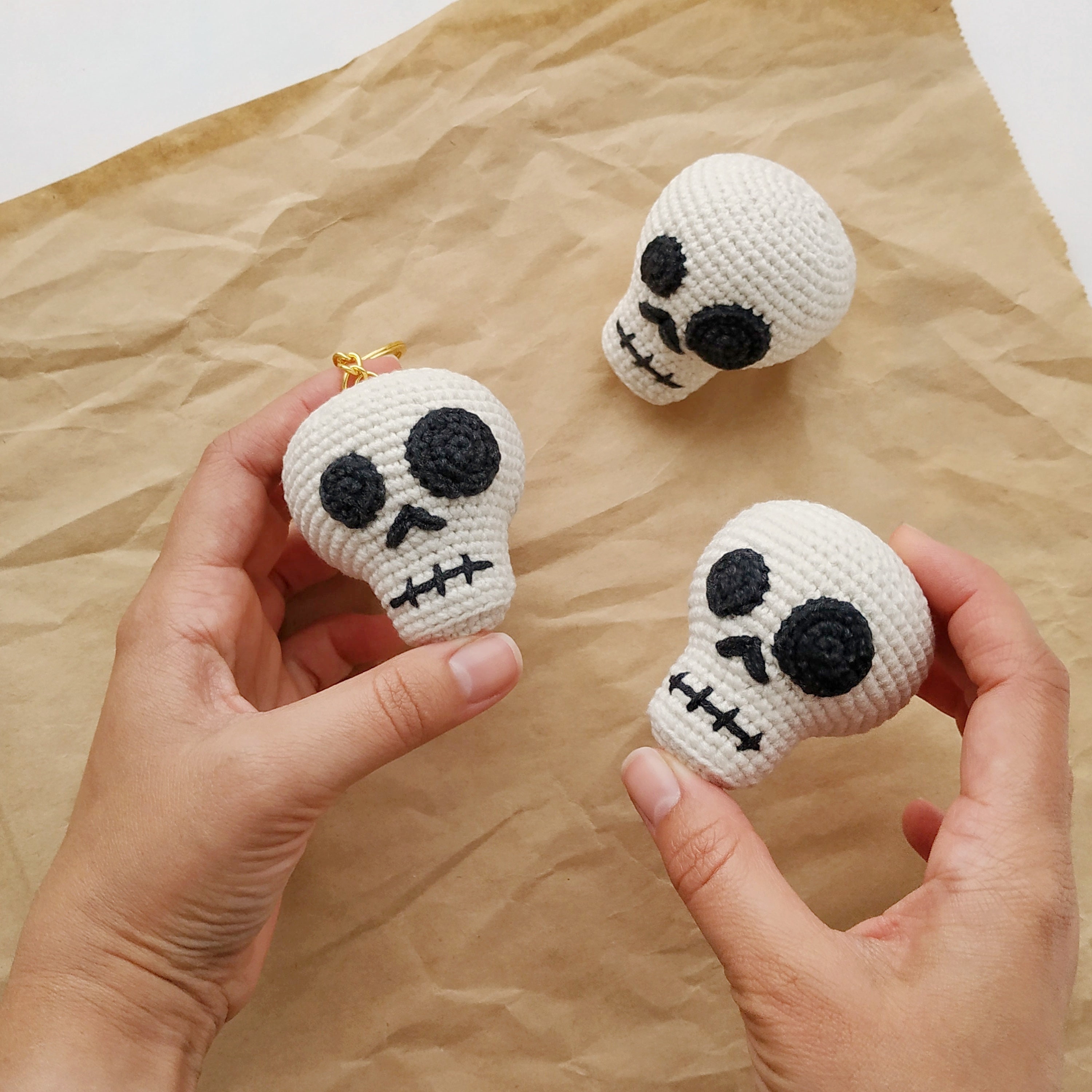 Crochet Pattern Skull Amigurumi Pattern Human Skull Etsy