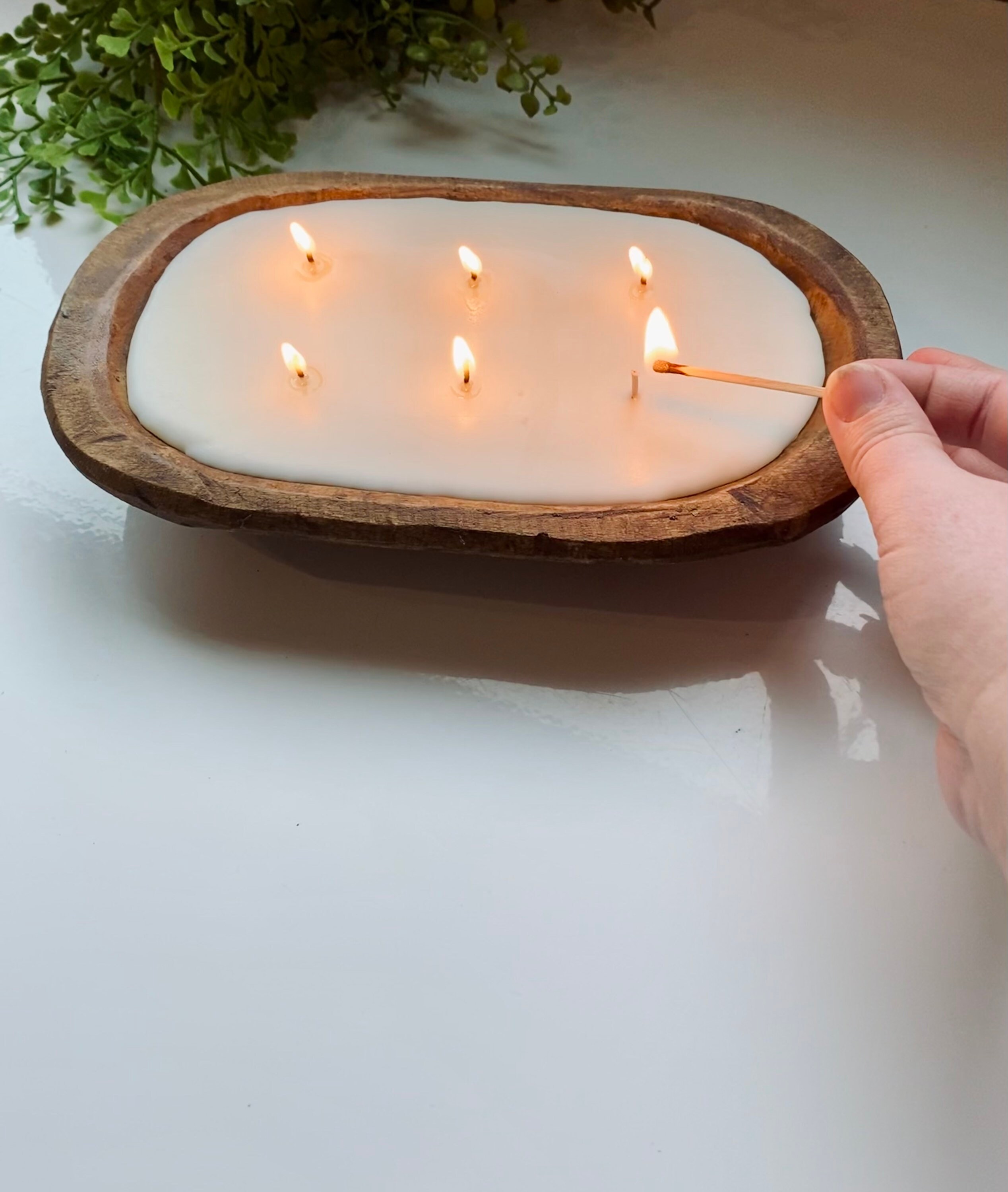 Dough bowl candle Etsy