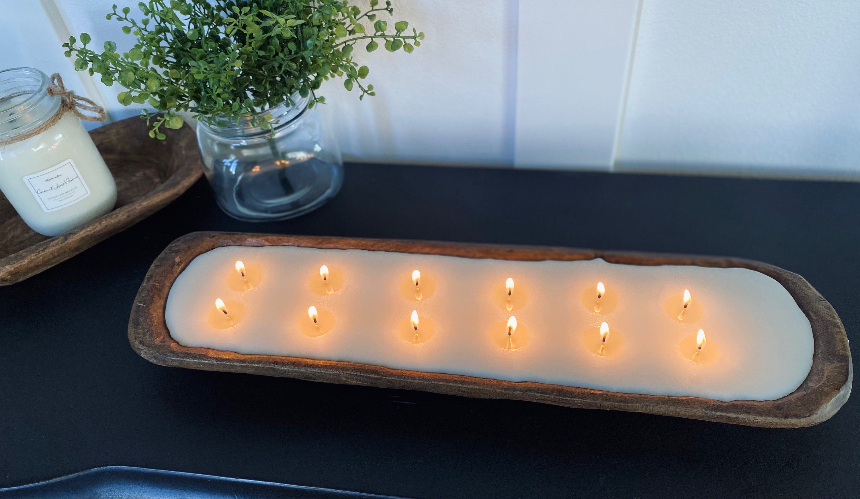 Dough bowl candle Etsy