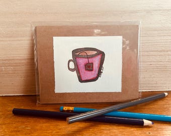 small blank notebook