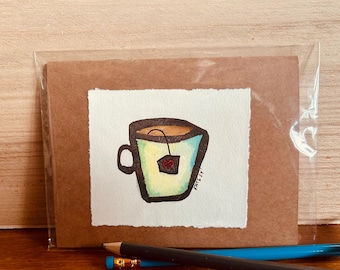 small blank notebook